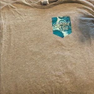 Long sleeve Blessed Girl shirt